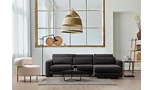 Canapea coltar Trendy Lily Corner Dreapta Gri