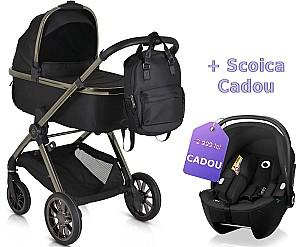 Carucior 2 in 1 Moni iClick Black