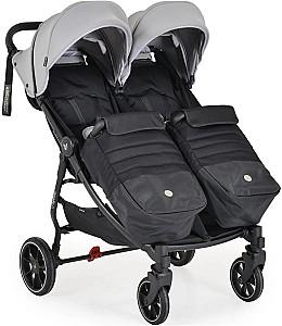Carucior pentru gemeni Moni 2Gether Ultimate Grey
