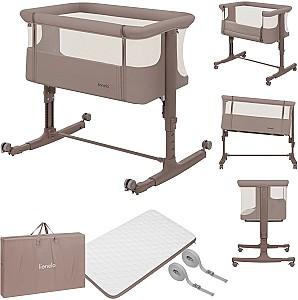 Patut copii Lionelo Aurora Beige Taupe