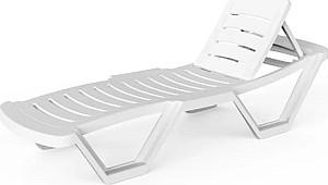 Sezlong Capissi Sunbed Alb