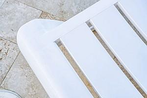 Sezlong Capissi Sunbed Alb