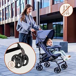 Carucior de plimbare Lionelo Elia Green Graphite