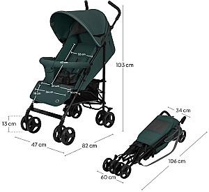 Carucior de plimbare Lionelo Elia Green Graphite
