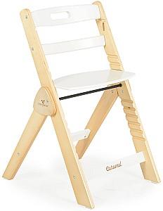 Scaun de masa simplu Moni Caramel White
