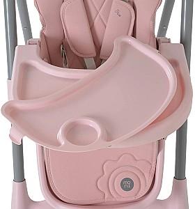 Scaun reglabil pe inaltime de masa Moni Rico Pink