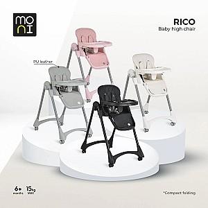 Scaun reglabil pe inaltime de masa Moni Rico Pink