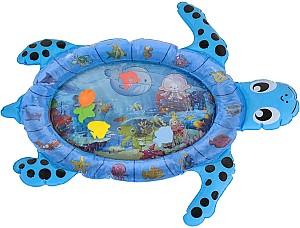 Covoras de joaca copii Moni Turtle Blue
