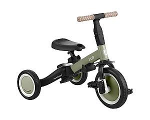 Tricicleta copii Kikka Boo Flip Army Green 5 in 1