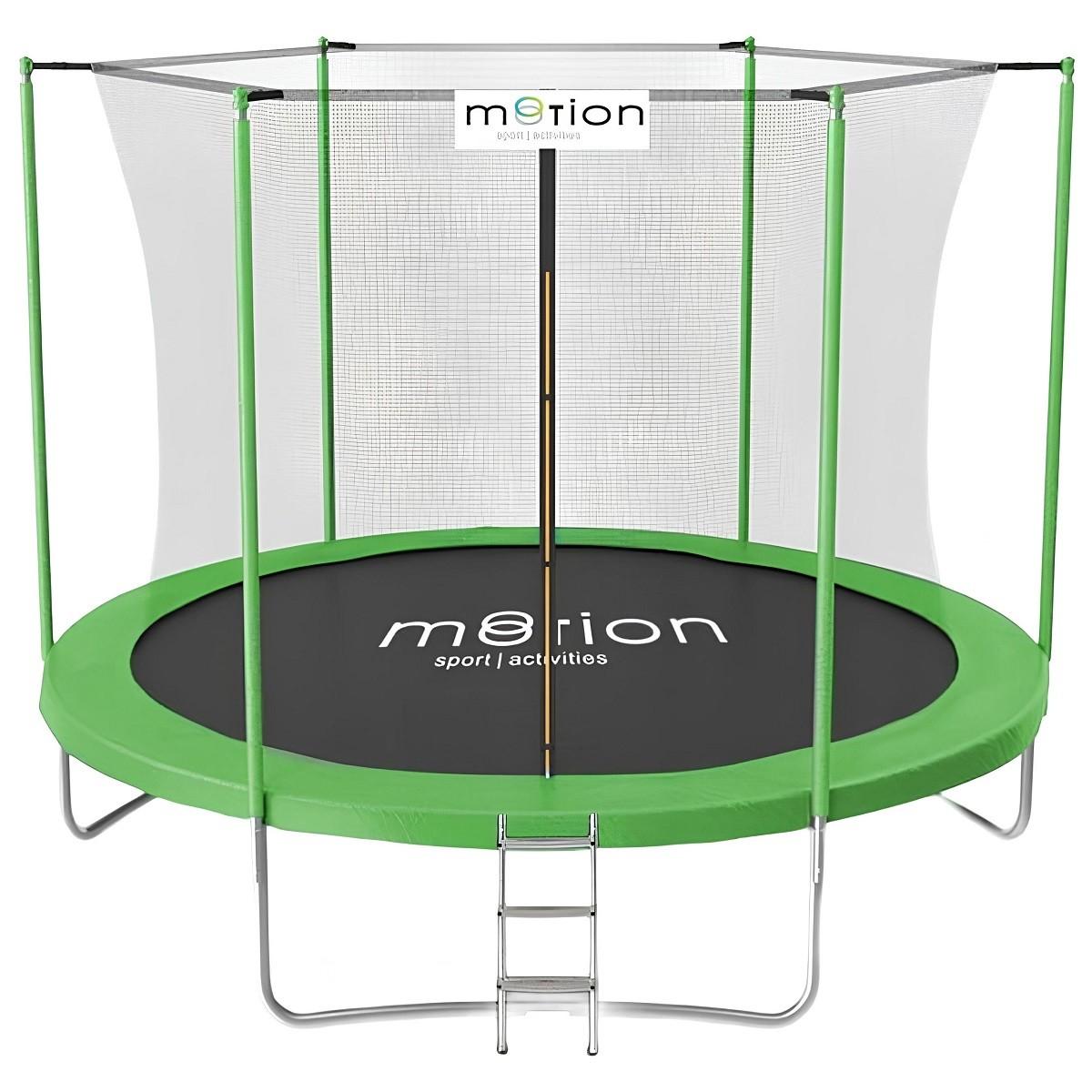 Trambulina Jumi 2.44m verde ( plasa interna ) (OM-710177)