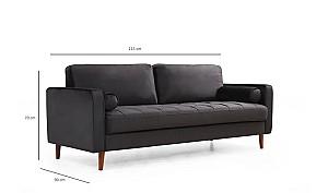 Canapea Trendy Roma Negru