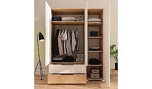 Dulap Trendy Flora 137 Sapphire Oak/White