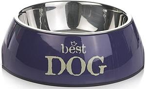 Bol de hrana pentru caini Beeztees Best Dog Blue (650341)