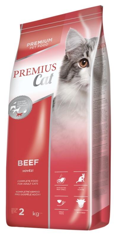 Hrana uscata pentru pisici Fitmin Premius Cat Beef 2 Kg