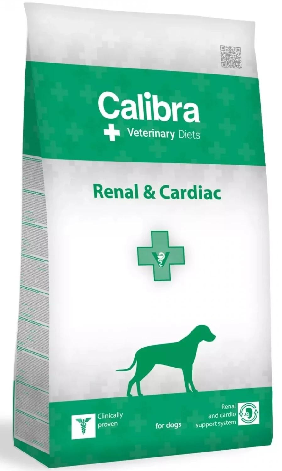 Hrana uscata pentru caini Calibra Renal&Cardiac 12kg