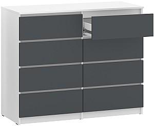Comoda Pehotin NS-8 Antracit / Stejar Taho