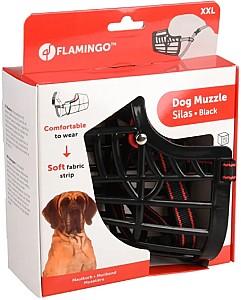 Botnita caini Flamingo Muzzle Silas XXL Black