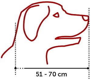 Botnita caini Flamingo Muzzle Silas XXL Black