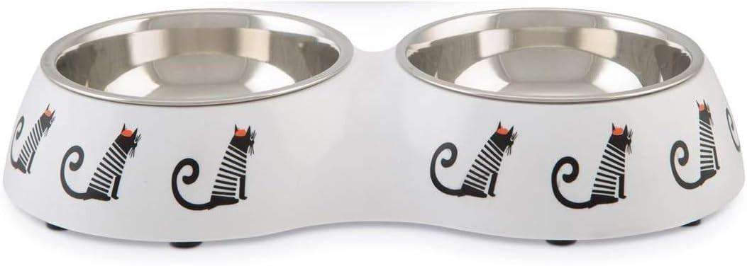 Bol pentru pisici Beeztees Double Muzy (650741)
