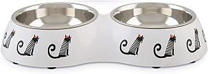 Bol pentru pisici Beeztees Double Muzy (650741)