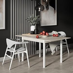 Masa MobiCasa Lunch Artwood Deschis(Bej)/Alb