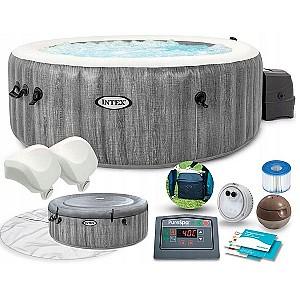 Piscina Intex Jacuzzi Spa Greywood 196×71 cm (28440)