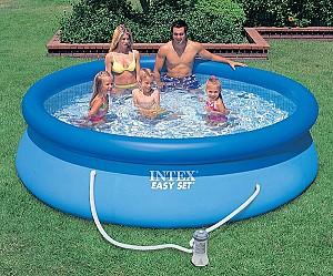 Piscina Intex Easy Set cu pompa-filtru 396×84 cm (28142)