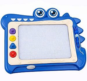 Tabla de scris pentru copii New World Dinosaur Blue 888