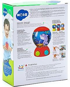 Jucarie interactiva Hola Toys Hungry Shark Orange 3110