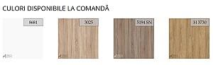 Masa de birou DP B-130 Sonoma/Black