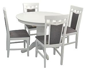 Scaun Evelin Deppa R White (Gray NV-10 WP)