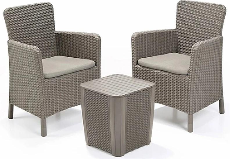 Set mobila de gradina Keter Trenton Cappucino (57681)
