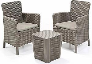 Set mobila de gradina Keter Trenton Cappucino (57681)