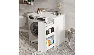 Dulap de baie Trendy SA1-W Alb