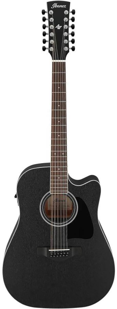 Chitara electro-acustica Ibanez AW8412CE-WK