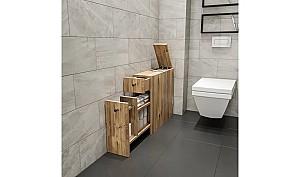 Dulap de baie Trendy Calencia Stejar