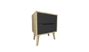 Noptiera Trendy Flora Sapphire Oak/Anthracite