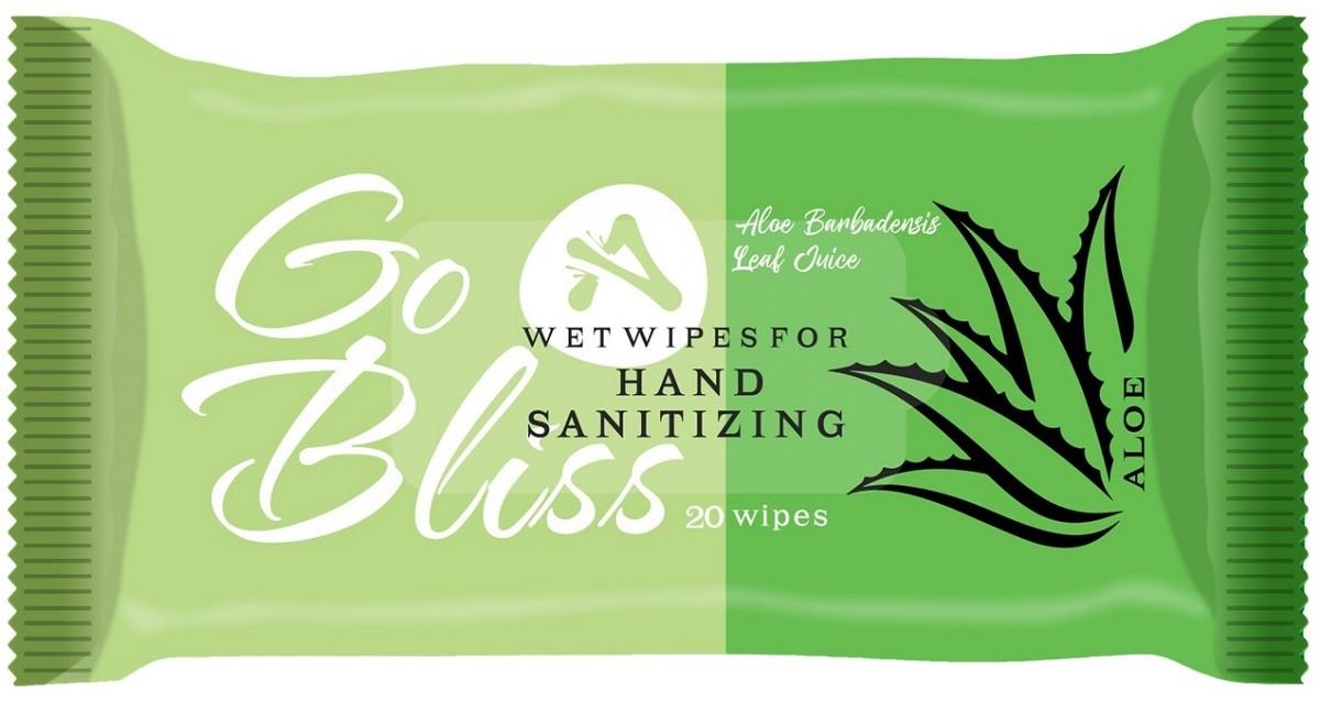 Servetele umede Go Bliss Aloe 20 buc