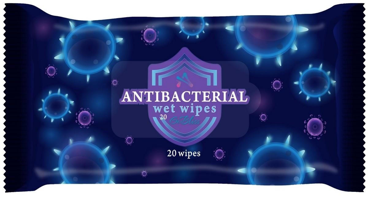 Servetele umede Go Bliss Antibacterial 20 buc