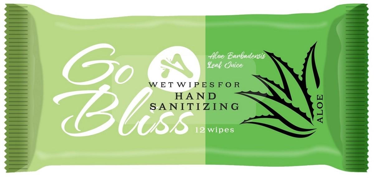 Servetele umede Go Bliss Aloe 12 buc