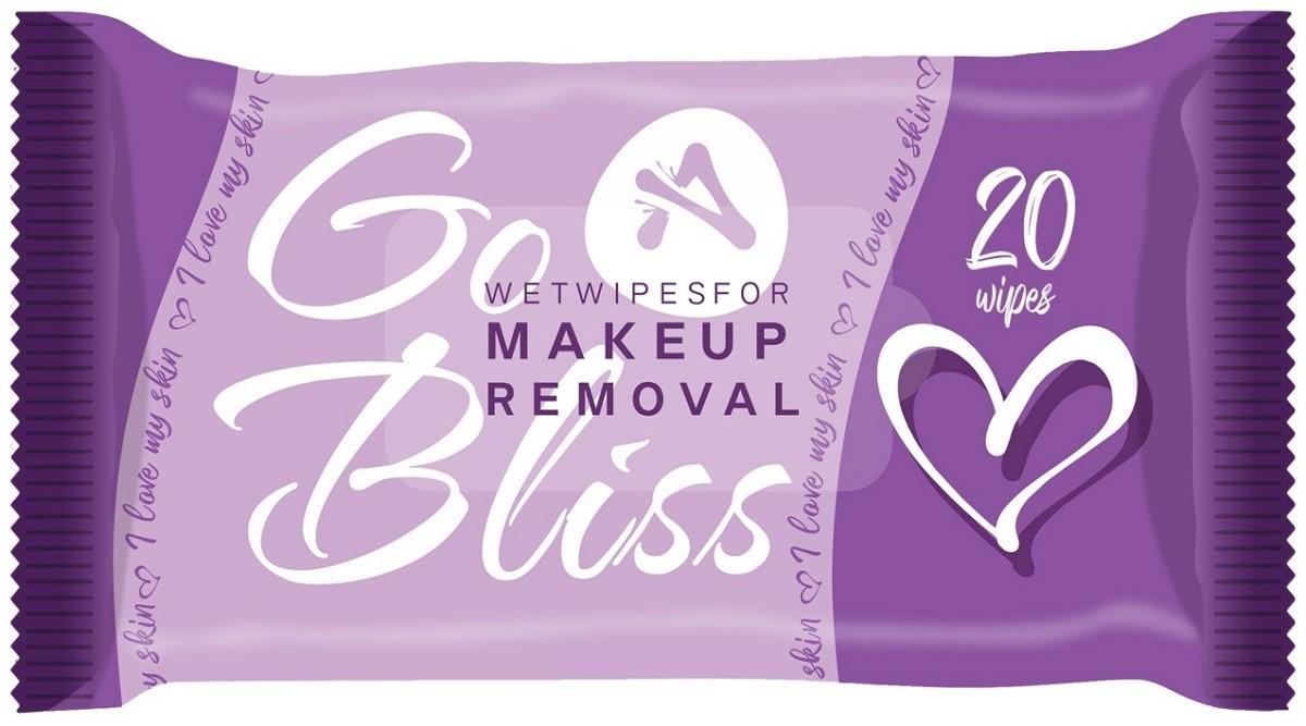 Demachiant Go Bliss Make up Removal 20 buc