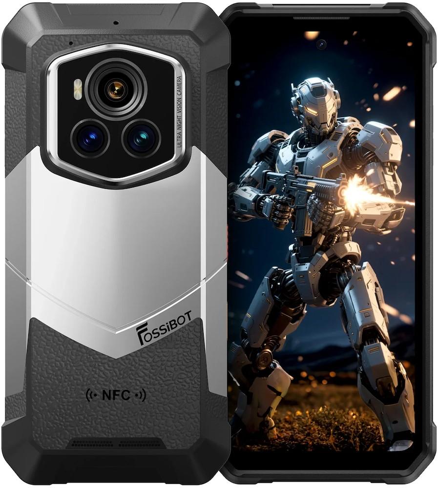Telefon mobil FOSSiBOT F107 PRO 5G RUGGET 12/512GB Gray