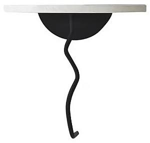 Raft de perete Trendy Leu Negru/Alb