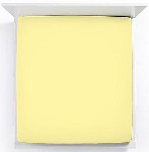 Cearsaf pentru pat Formesse Bella Gracia Light yellow 140x190-160x220