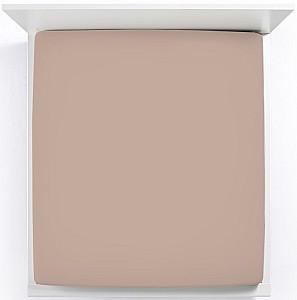 Cearsaf pentru pat Formesse Bella Gracia Truffle 140x190-160x220