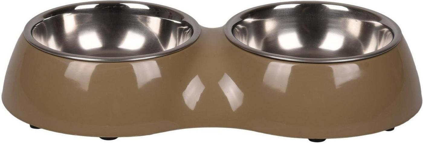 Bol mancare caini Flamingo Divar Duo Taupe S