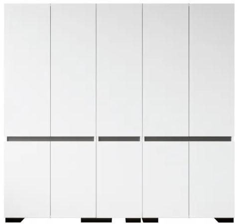 Dulap Trendy Floransa 225 White/Anthracite v2