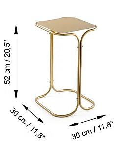 Masuta de cafea, reviste Trendy Shb-001-B Aur