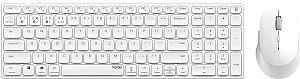Set tastatura + Mouse Rapoo 9700M White