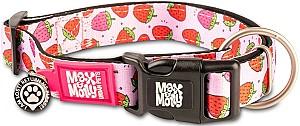 Zgarda pentru caini Max & Molly Smart ID Strawberry Dream M